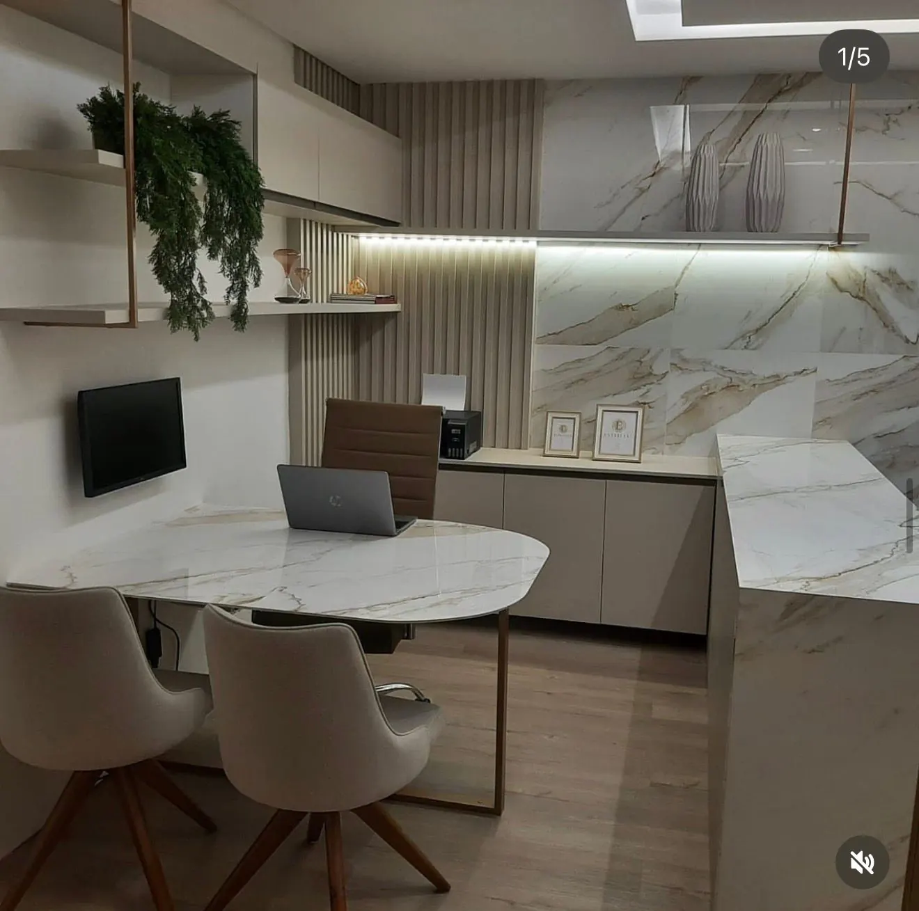 Projeto corporativo recepção